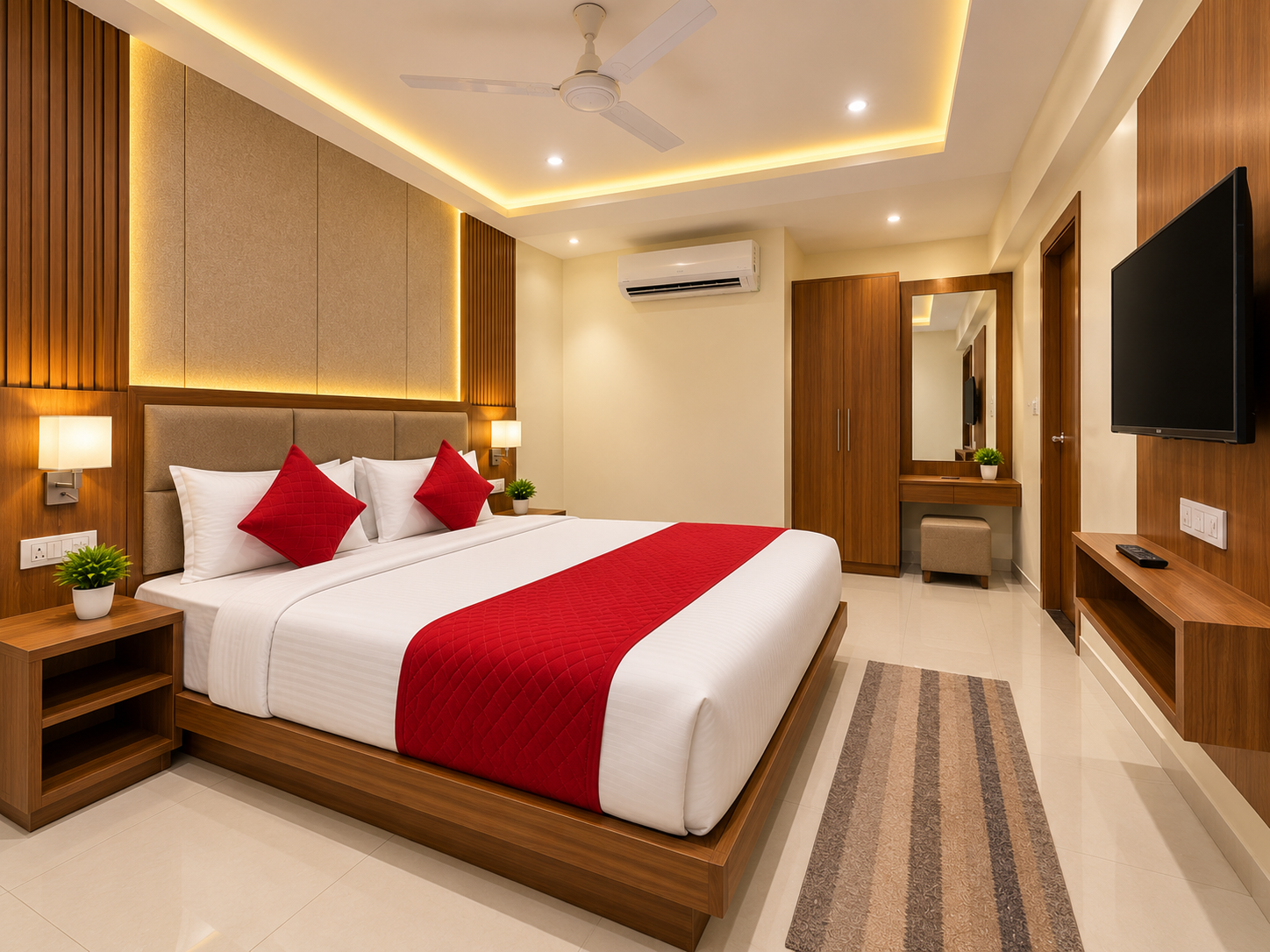 Hotel Rose Gold Deluxe Room — view 3